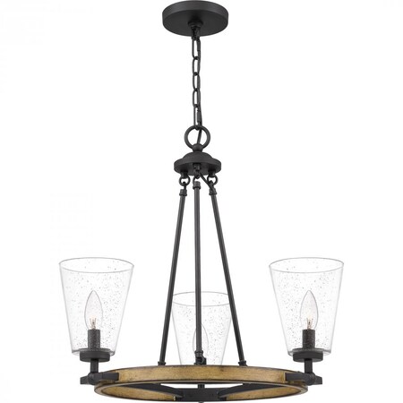 Quoizel Hearst Chandelier HST5023MBK